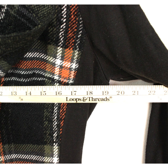 Insight New York Short Plaid Jacket - Long Sleeve - Size 12 - Picture 7 of 9